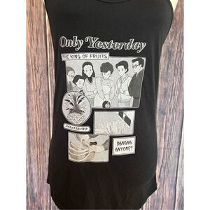 Studio Ghibli Only Yesterday King Of Fruits Girls Tank Top (Med)